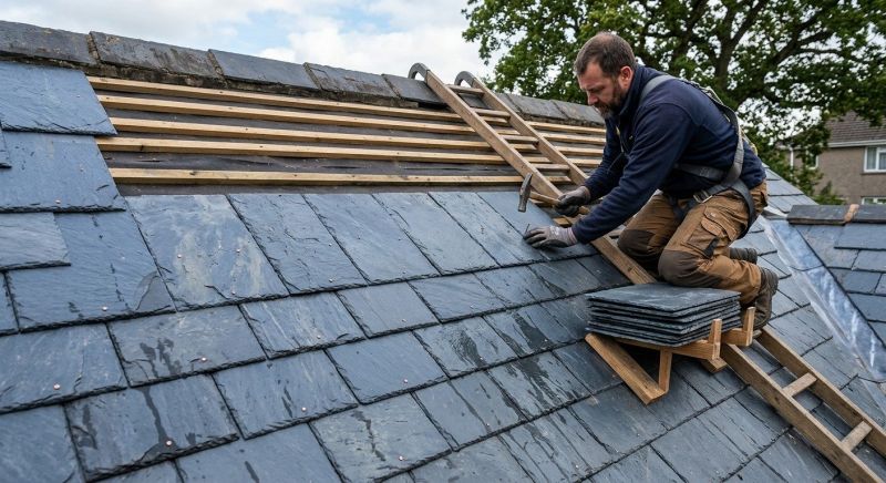 Slate Roof Installation in Fredericksburg, VA