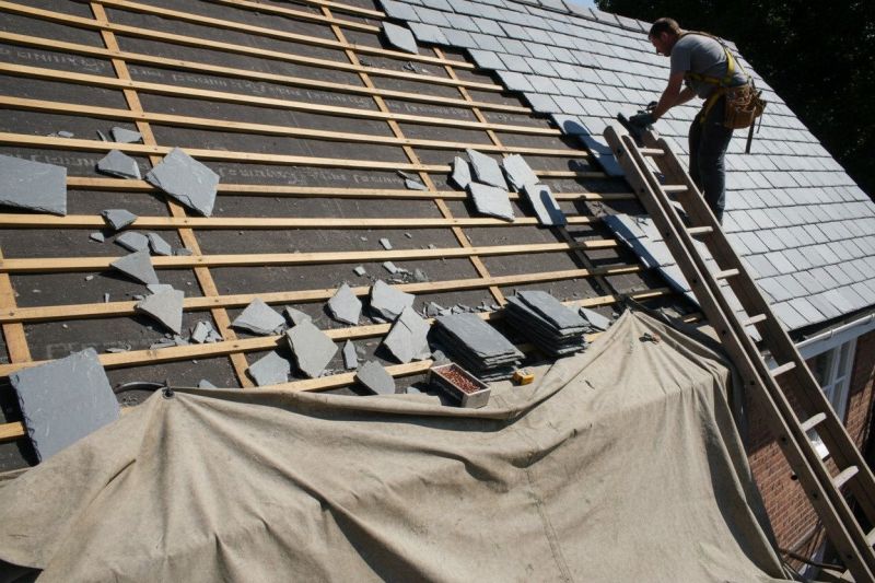 Slate Roof Replacement in Fredericksburg, VA