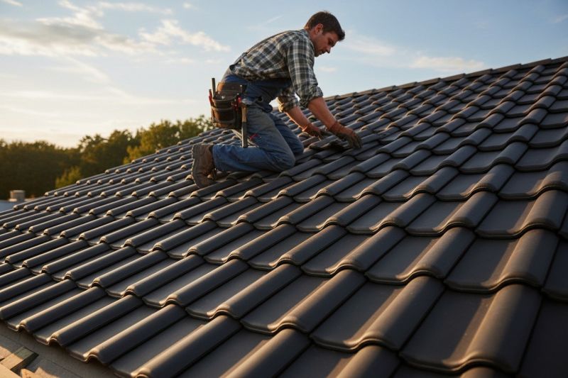 Spanish Tile Roof Replacement in Alexandria, VA