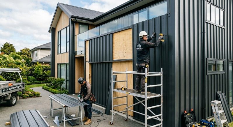 Steel Cladding Installation in Stamford, CT