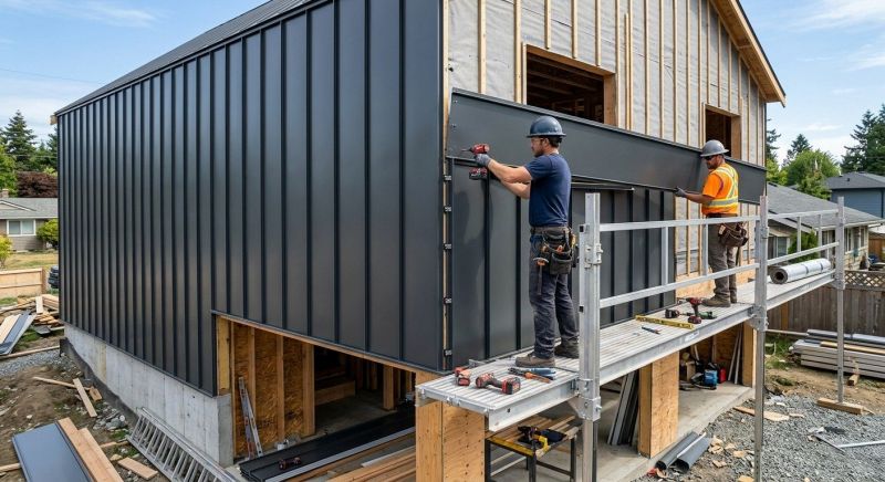 Steel Cladding Installation in Stamford, CT