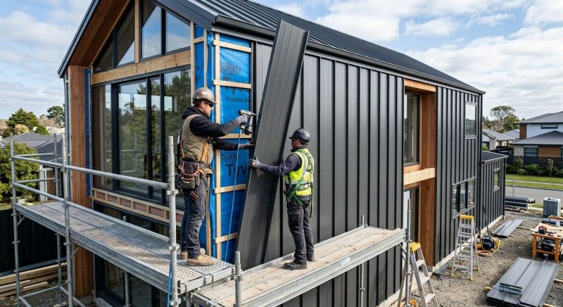 Steel Cladding Installation in Boston, MA