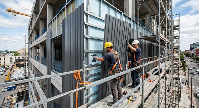 Steel Cladding Installation in Norwalk, CT