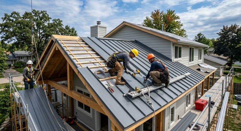 Steel Roof Installation in Alexandria, VA
