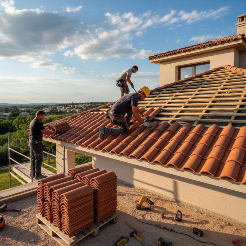 Tile Roof Replacement in Fredericksburg, VA