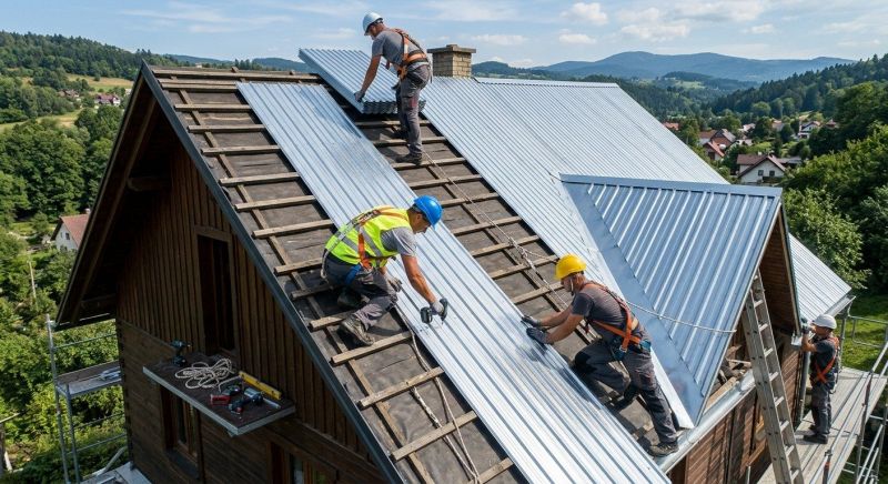 Tin Roof Installation in Fredericksburg, VA
