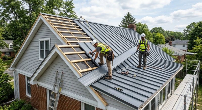 Tin Roof Installation in Fredericksburg, VA