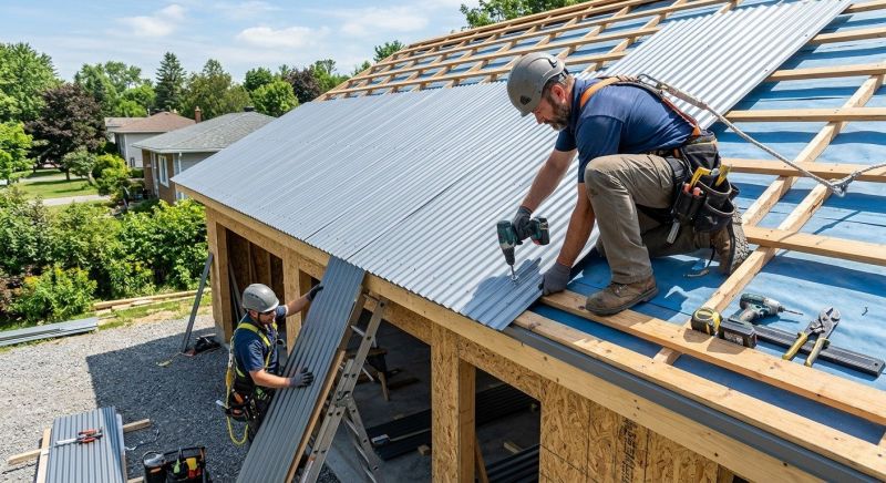 Tin Roof Installation in Alexandria, VA