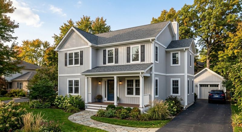 Vertical Siding Replacement in Stamford, CT