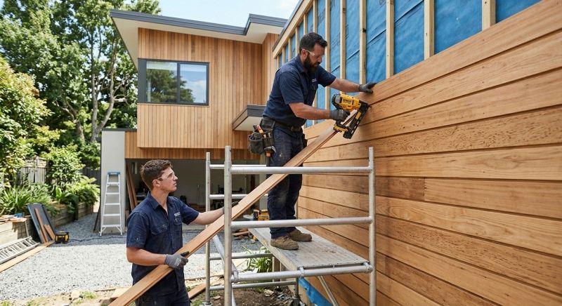 Wood Cladding Installation in Boston, MA