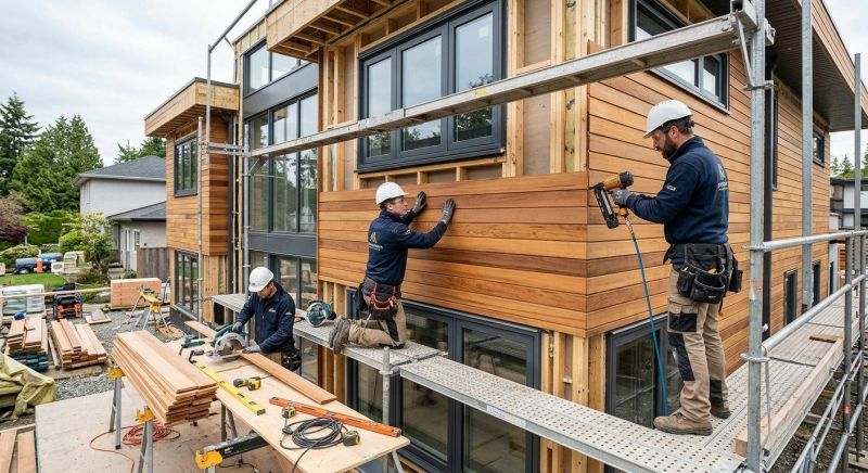 Wood Cladding Replacement in Boston, MA